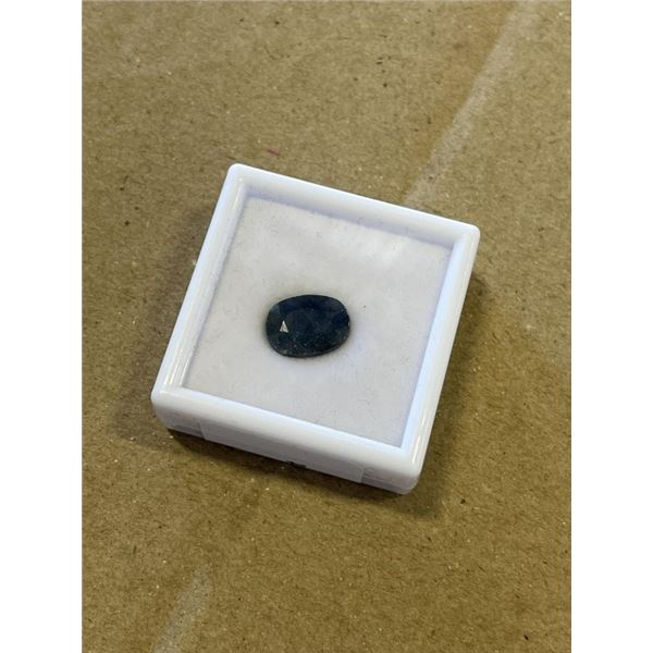 NEW 7.4CT NATURAL BLUE SAPPHIRE, UNTREATED OVAL CUT