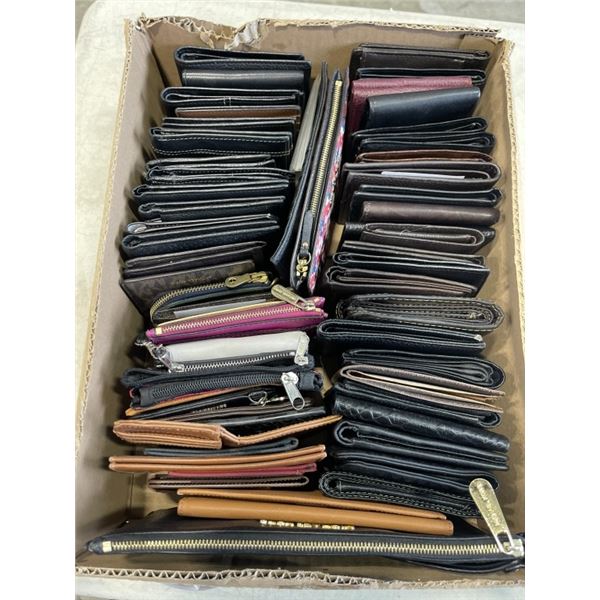LARGE LOT OF LADIES WALLETS