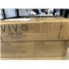 Image 3 : VIVO CLAMP-ON DESK STABILIZER AND VIVO LIGHT WOOD UNDER DESK KEYBOARD TRAY AND VIVO WHITE DROP CEILI