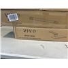 Image 4 : VIVO CLAMP-ON DESK STABILIZER AND VIVO LIGHT WOOD UNDER DESK KEYBOARD TRAY AND VIVO WHITE DROP CEILI