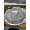 Image 3 : LOT OF VARIOUS COLLECTION OF HEAVY METAL KITCHEN WARE, TRAYS, AND DECOR GOODS