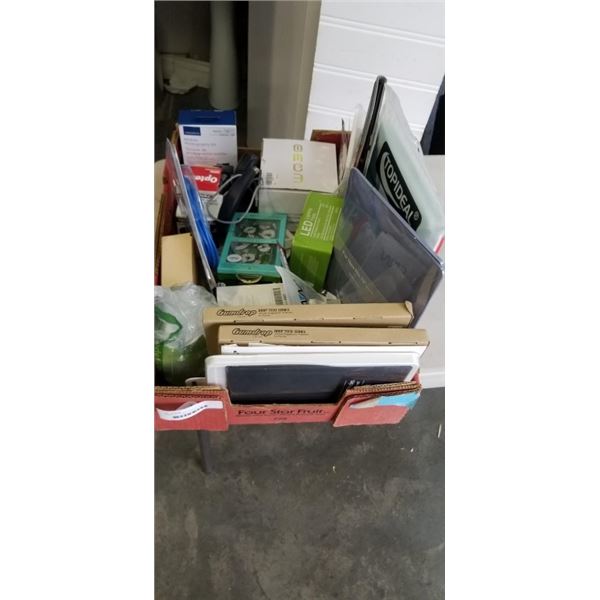 LARGE LOT OF NEW ASSORTED HOUSEHOLD ELECTRONICS