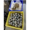 Image 1 : 2 CRATES COMMERCIAL CANDLE AND TEALIGHT HOLDERS