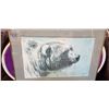 Image 2 : ROBERT BATEMAN SIGNED FRAMED PRINT "THE KEEPER OF THE LAND"