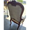 Image 10 : SET OF 4 WIILLIAM SWITZER VENETIAN LOUIS XV HIGHBACK DINING ARMCHAIRSONE IS SIDE CHAIR, REQUIRE REUP