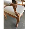Image 8 : SET OF 4 WIILLIAM SWITZER VENETIAN LOUIS XV HIGHBACK DINING ARMCHAIRSONE IS SIDE CHAIR, REQUIRE REUP