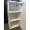 Image 2 : WHITE SINGLE DOOR CUPBOARD