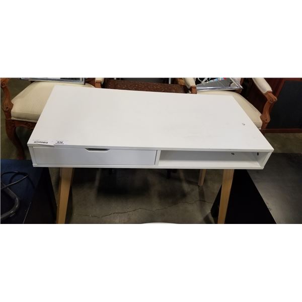 JYSK WOODEN DESK WITH DRAWER