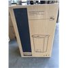 Image 1 : NEW RUBBERMAID SLIM JIM 68L STEP ON GARBAGE CONTAINER. BEIGE