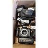 Image 2 : BOX OF VINTAGE FILM CAMERAS, SOME DIGITAL