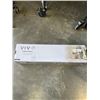 Image 1 : VIVO DARK WALNUT EASEL STUDIO TV STAND WITH SHELF