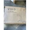 Image 1 : VIVO WHITE PNEUMATIC MOBILE WORK STATION