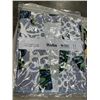 Image 2 : 2 NEW ROBES AND 3 NEW PILLOW PROTECTORS, ASSORTED SIZING FOR ALL