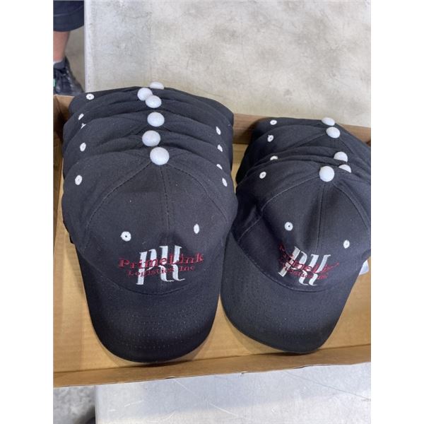 NEW 12 BALL CAPS BLACK COLOUR RETAIL $119