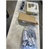 Image 1 : 3 BAY LED DOWNLIGHT WITH POWER BOX, AND SET OF CANDLE HOLDERS, AND NEW SHAW UNIVERSAL REMOTES