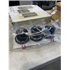 Image 3 : 3 BAY LED DOWNLIGHT WITH POWER BOX, AND SET OF CANDLE HOLDERS, AND NEW SHAW UNIVERSAL REMOTES
