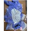 Image 4 : 5 NEW STITCH FLEECE HOODED ONESIES SIZE ADULT MEDIUM