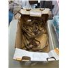 Image 4 : ANTIQUE HORSE BIT, BRIDAL AND BAG OF RABBIT BEDDING