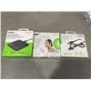 Image 1 : BELKIN BOOSTCHARGE PRO UNIVERSAL EASY ALIGN WIRELESS CHARGIN PAD 15W, BELKIN SOUNDFORM CLEAR FIT OPE