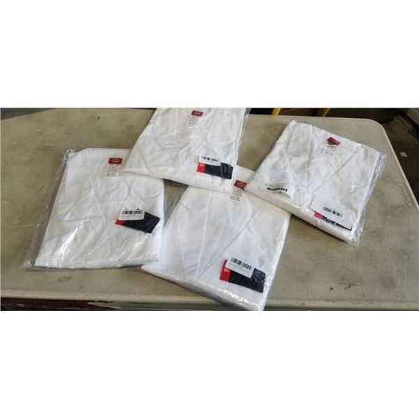 4 NEW DICKIES XL LAB COATS