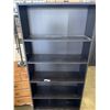 Image 2 : 6FT BLACK BOOKSHELF