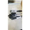 Image 2 : 10 NEW IKEA SNOA STJARNA DISH CLOTHS AND OMCAN PROFESSIONAL AND ASSORTED KITCHEN KNIVES AND UTENSILS