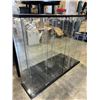Image 2 : ILLUMINATED GLASS DISPLAY CABINET
