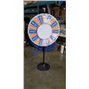 Image 1 : 36" DIAMETER SPINNUNG PRIZE WHEEL WITH CARRYING CASE