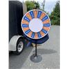 Image 4 : 36" DIAMETER SPINNUNG PRIZE WHEEL WITH CARRYING CASE