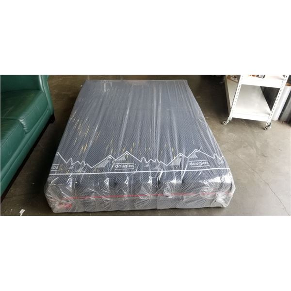 AS NEW DOUBLE SIZE DOUGLAS ORIGINAL HYDRID MATTRESS