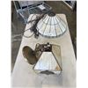 Image 1 : 2 VINTAGE HANGING LIGHT FIXTURES