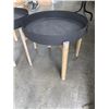 Image 2 : PAIR OF OUTDOOR SIDE TABLES