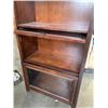 Image 4 : DISPLAY CABINET W/ 3 GLASS TOP LIFT DOORS