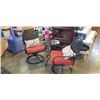 Image 1 : 3PC BISTRIO SET W/ RED CUSHIONS