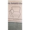 Image 3 : NEW DARK GRAY CORNER CHASE SEAT AND OTTOMAN