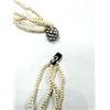 Image 2 : STERLING SILVER CLASP CULTURED PEARL NECKLACE, W/A $2050.00