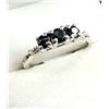 Image 2 : STERLING SILVER NATURAL BLUE SAPPHIRE RING, SIZE 7, RETAIL $350.00. SAPPHIRE IS THE BIRTHSTONE FOR S