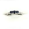 Image 3 : STERLING SILVER NATURAL BLUE SAPPHIRE RING, SIZE 7, RETAIL $350.00. SAPPHIRE IS THE BIRTHSTONE FOR S