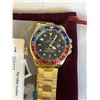 Image 3 : ROLEX SUBMARINER, UNAUTHENTIC - BLACK DIAL, BLUE/ RED BEZEL