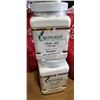 Image 2 : 4 BAGS OF HOOSIER HILL FARM VEGETABLE PROTEIN (EXP 01-16-2026) AND 3 CONTAINERS WINCREST CLEAR JELL 
