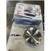 Image 1 : VIDA PADERNO STAINLESS FRY PAN AND POLDER DISH RACK - MISSING SOME PIECES