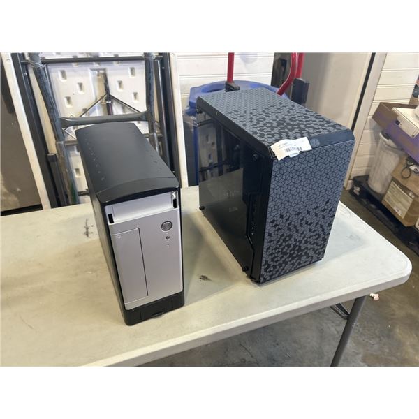 2 PARTS DESKTOP COMPUTERS