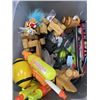 Image 5 : TOTE OF VINTAGE AND NEWER KIDS TOYS