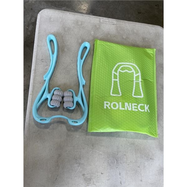 BOX OF NEW ROLNECK NECK MASSAGERS