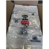 Image 1 : CASE OF NEW PLASTIC BAGS - BAGS HAVE SEAM DIVIDER