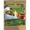 Image 3 : 9 FOOT LONG INFLATABLE SANTA & 3 REINDEER