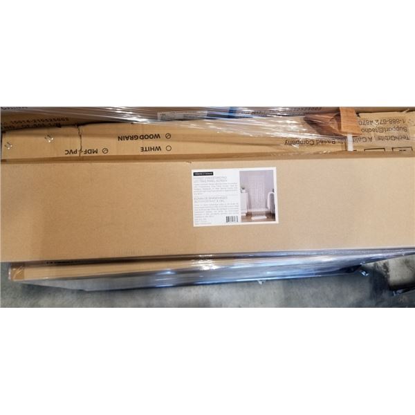 NEW TORRE AND TAGUS FOREST FREESTANDING LED TWIG PANEL SCREEN, 240 LEDS 45 INCH TALL