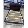Image 1 : DARK FINISH DOUBLE SIZE BED FRAME