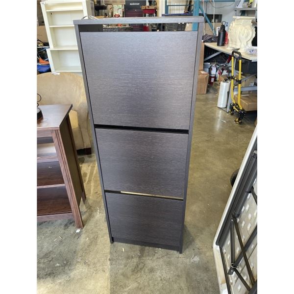 3 DRAWER SHOE CABINET