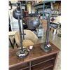 Image 1 : 2 ADJUSTABLE HEIGHT TABLE LAMPS